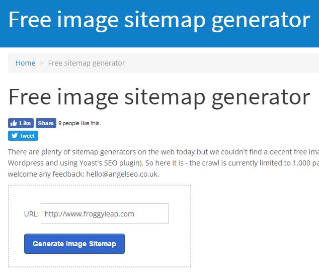 Image Sitemap Generator Tools for On Page SEO